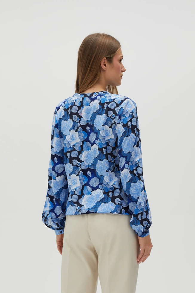 WOMEN'S SHIRT L-KO-4604 BLUE-set