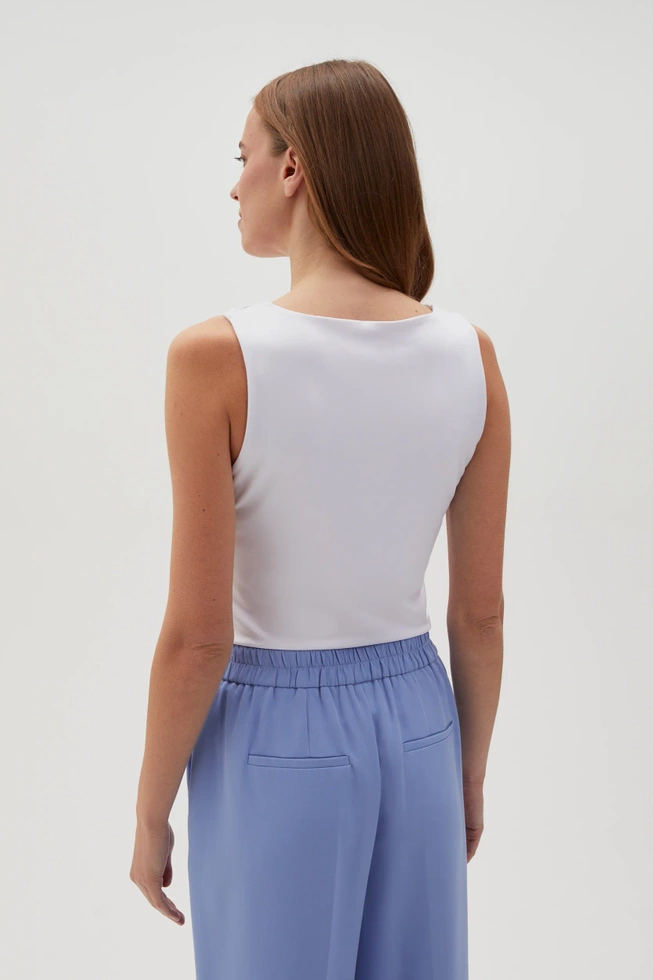 WOMEN'S TOP L-TS-4606 WHITE