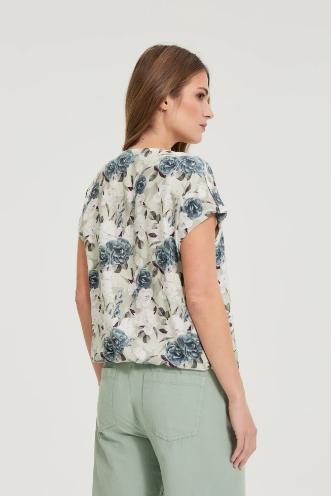 WOMEN'S SHIRT L-KO-4903 OLIVE