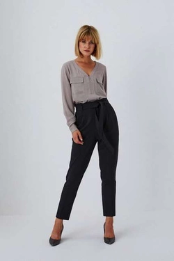 Elegant high-waisted pants