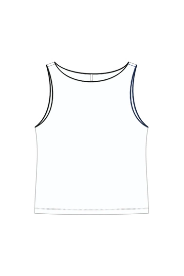 KOSZULKA DAMSKA L-TS-5017 WHITE