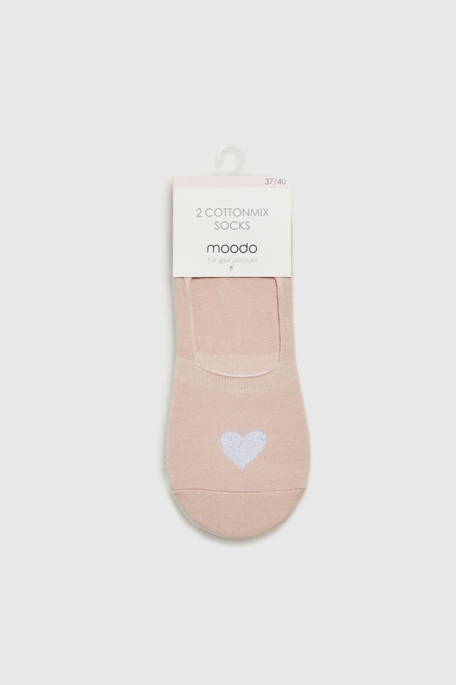 WOMEN'S SOCKS L-SK-4604 L.BEIGE-set