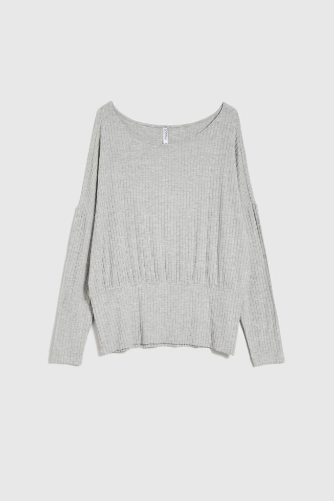 BLUZKA DAMSKA Z-TS-4819 L.GREY MEL