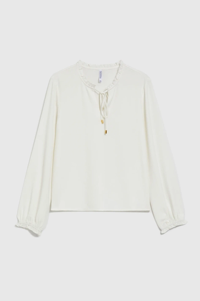 WOMEN'S SHIRT Z-KO-4517 OFF WHITE