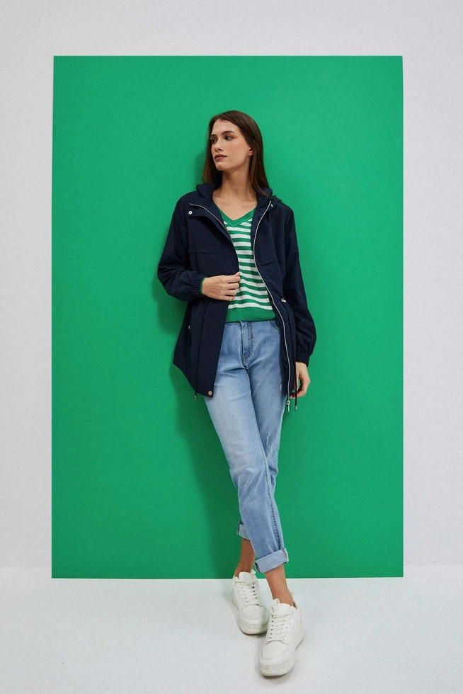 LADIES JACKETS L-KU-4010 NAVY