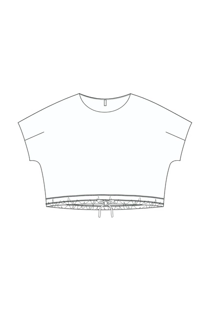 KOSZULKA DAMSKA L-TS-4968 WHITE