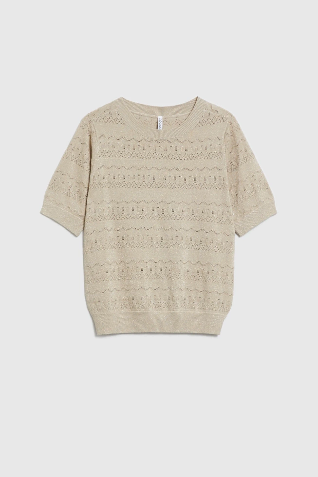 SWETER DAMSKI L-SW-4912 L.BEIGE-pakiet