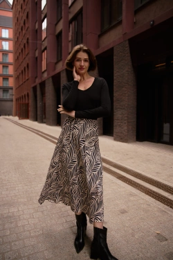 WOMEN'S LONGSLEEVE Z-TS-4813 BLACK-set