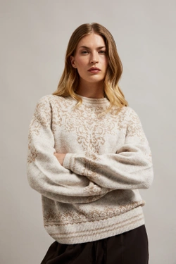 SWETER DAMSKI Z-SW-4551 BEIGE MEL