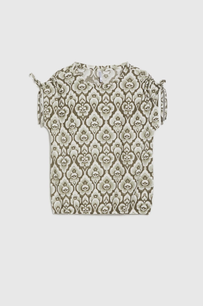 WOMEN'S TSHIRT L-TS-4674 OLIVE