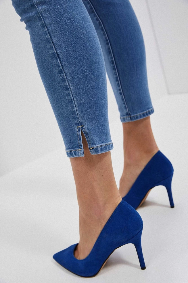 LADIES JEANS L-JE-4012 BLUE