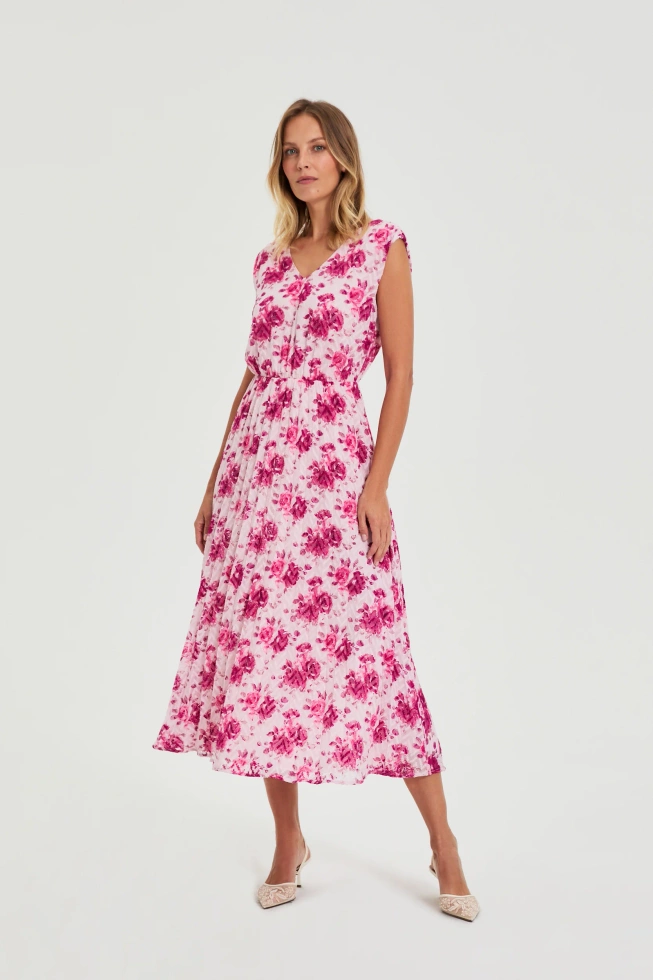 WOMEN'S DRESS L-SU-4920 L.PINK