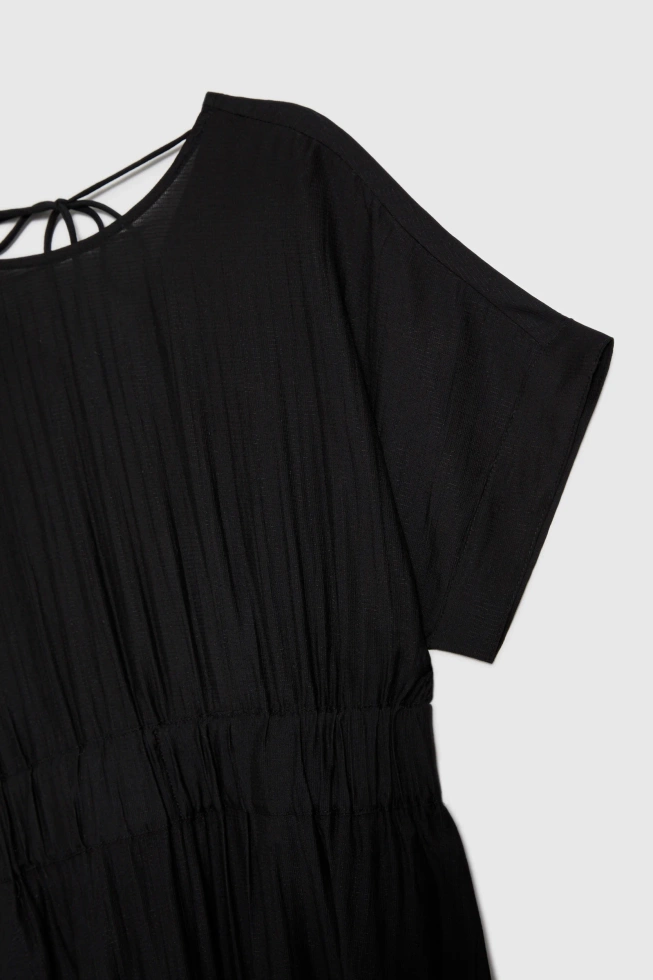 WOMEN'S DRESS L-SU-4652 BLACK