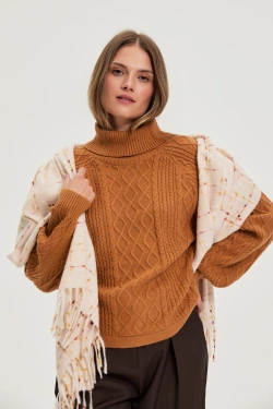 WOMEN'S SCARF Z-SZ-4819 L.PINK