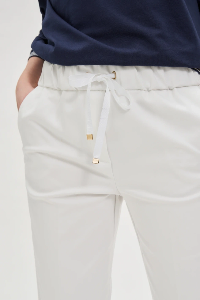 WOMEN'S PANTS L-SP-4614 WHITE