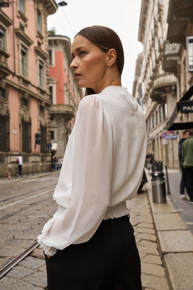 KOSZULA DAMSKA Z-KO-4830 OFF WHITE-pakiet