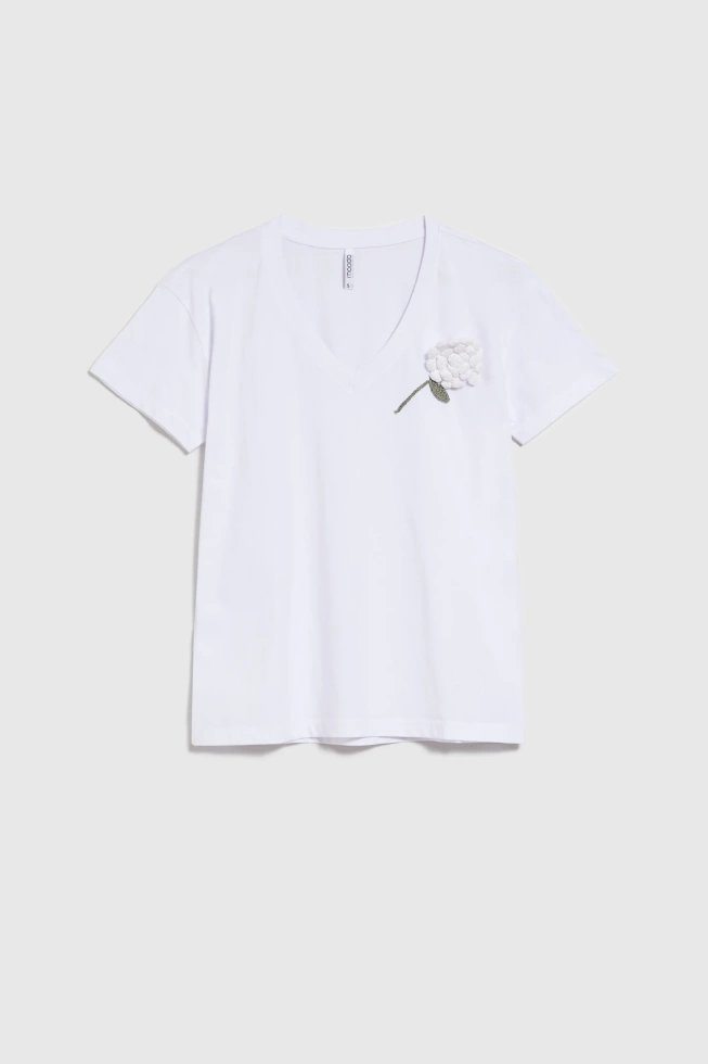 WOMEN'S TSHIRT L-TS-4660 WHITE