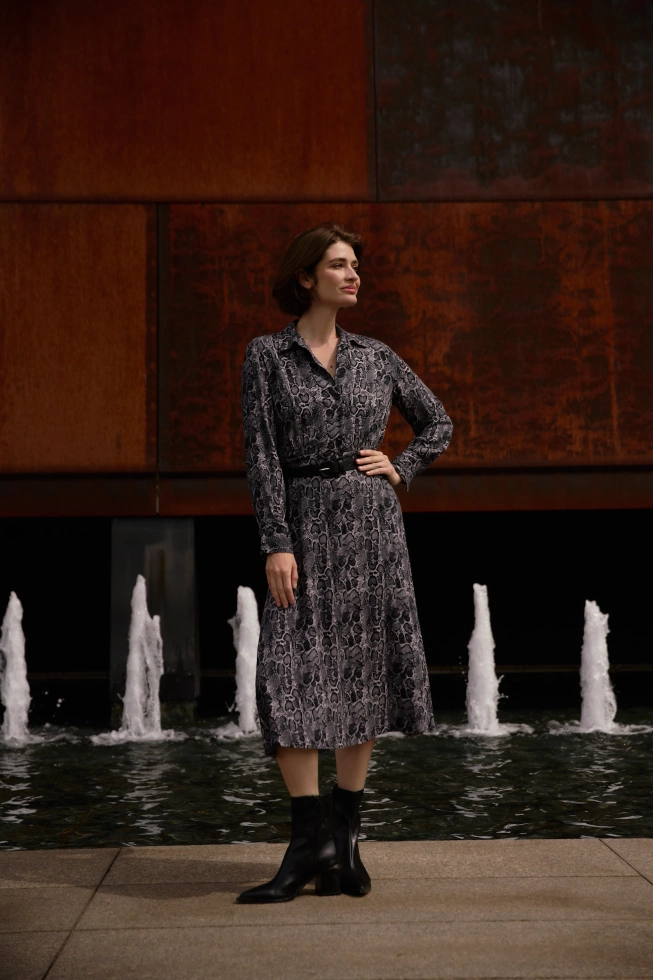 WOMEN'S DRESS Z-SU-4815 L.GREY