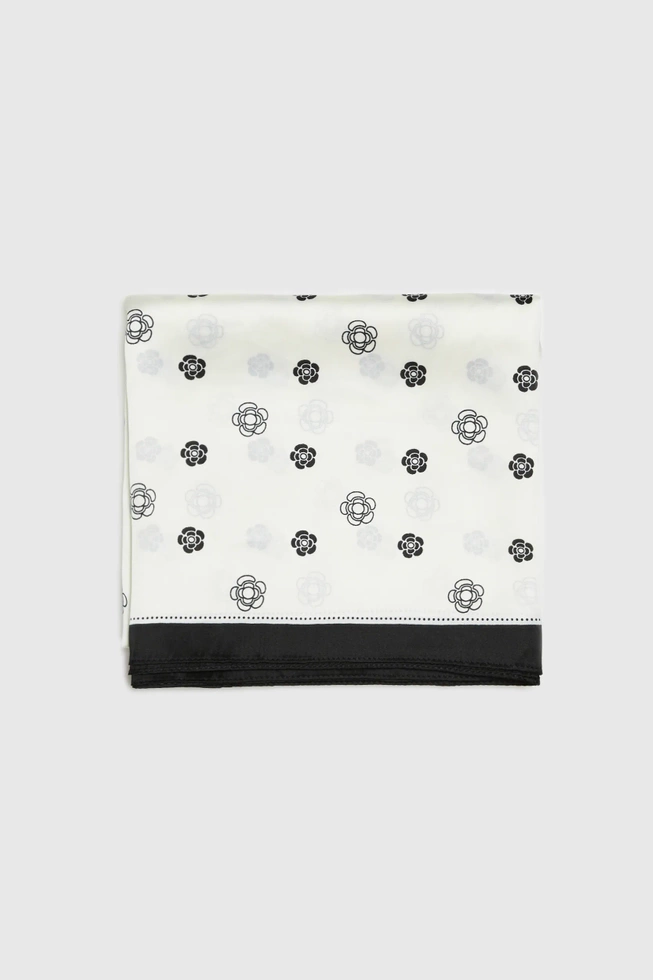 WOMEN'S SCARF L-SZ-4626 OFF WHITE