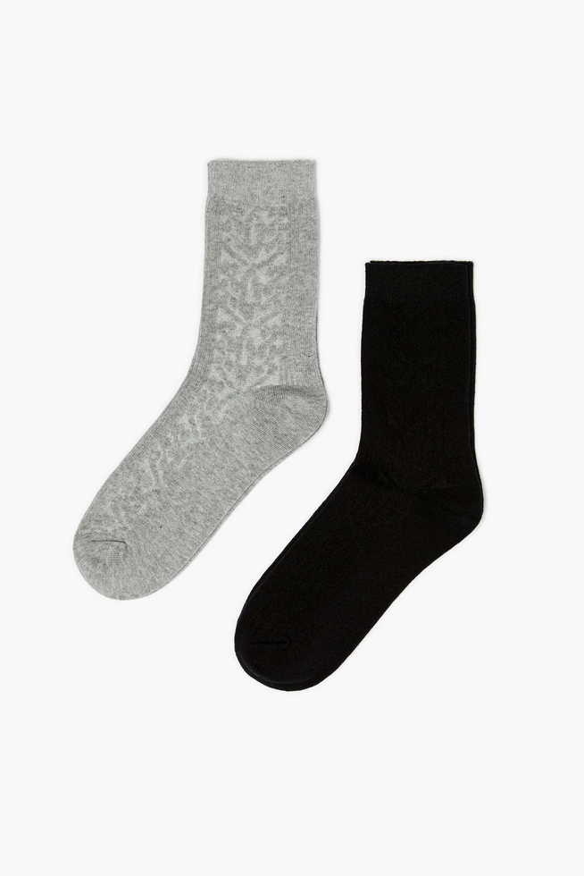 SKARPETKI Z-SK-3910 GREY MEL