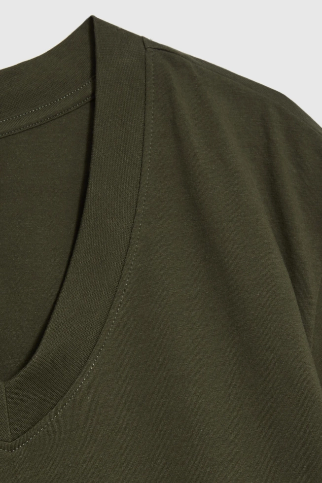 WOMEN'S TSHIRT Z-TS-4801 D.OLIVE-set
