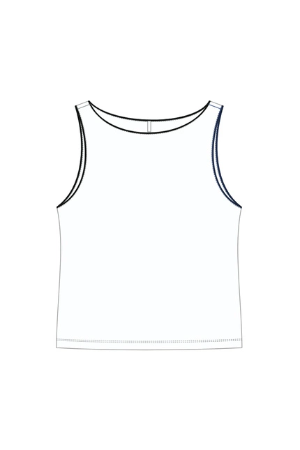 KOSZULKA DAMSKA L-TS-5017 WHITE