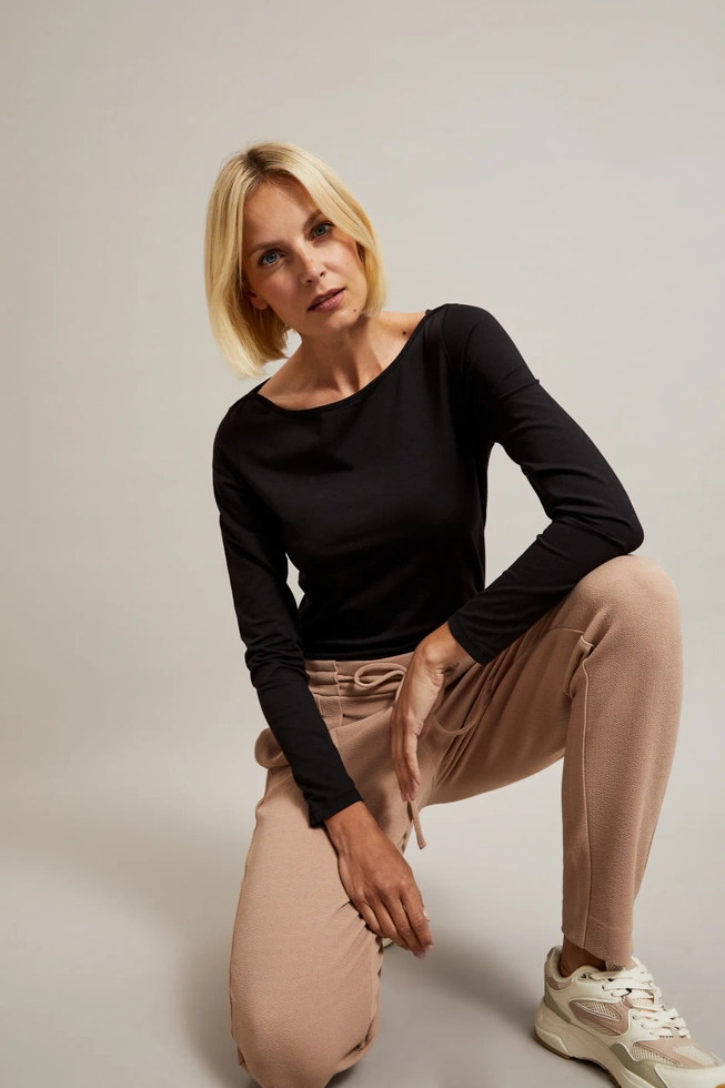 WOMEN'S PANTS Z-SP-4506 L.BROWN