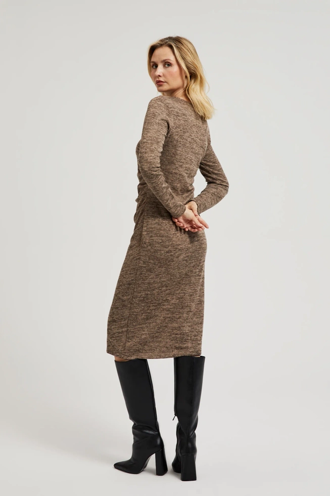 WOMEN'S DRESS Z-SU-4512 L.BROWN