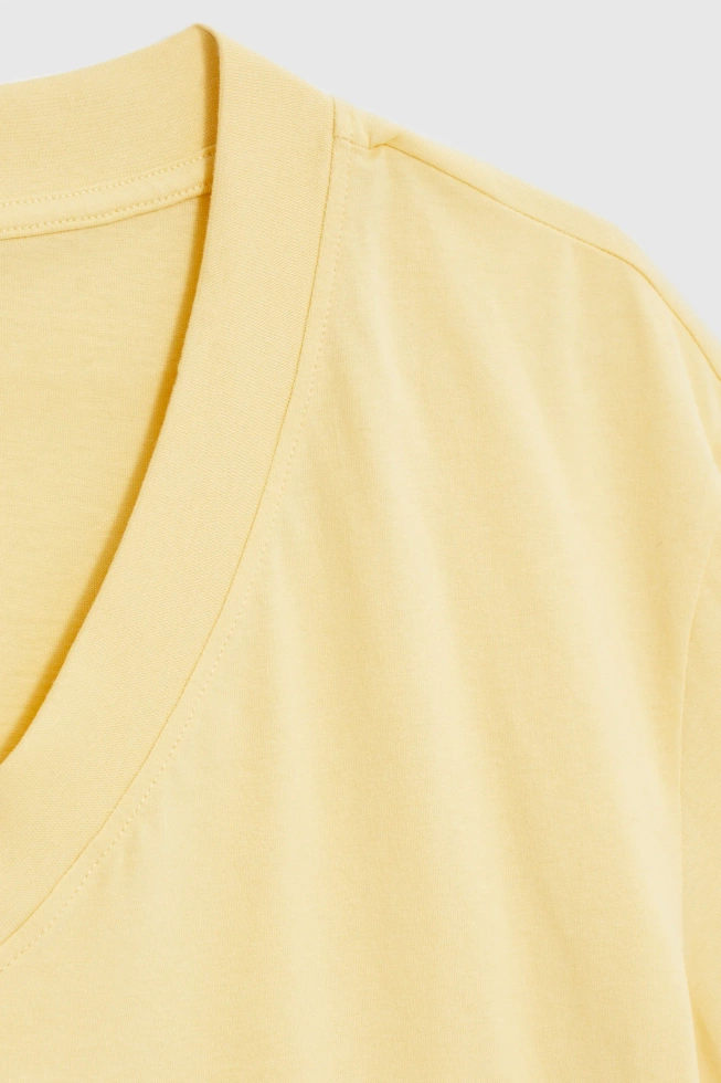 KOSZULKA DAMSKA L-TS-4950 L.YELLOW-pakiet