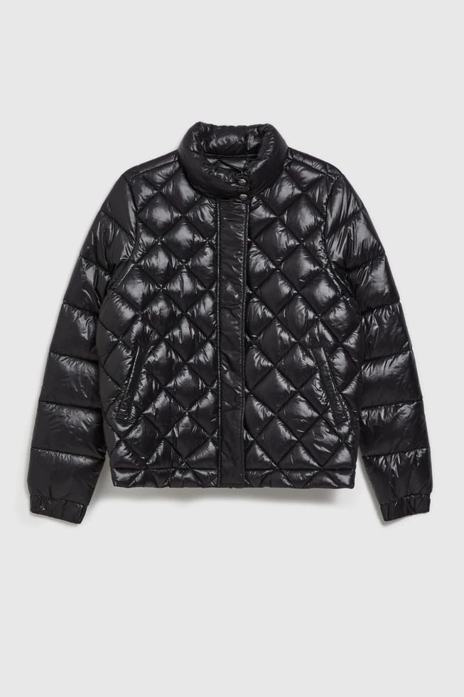 WOMEN'S JACKETS L-KU-4606 BLACK