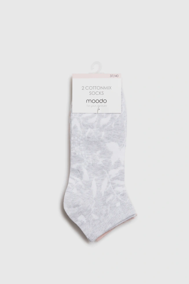 WOMEN'S SOCKS L-SK-4902 BEIGE-set