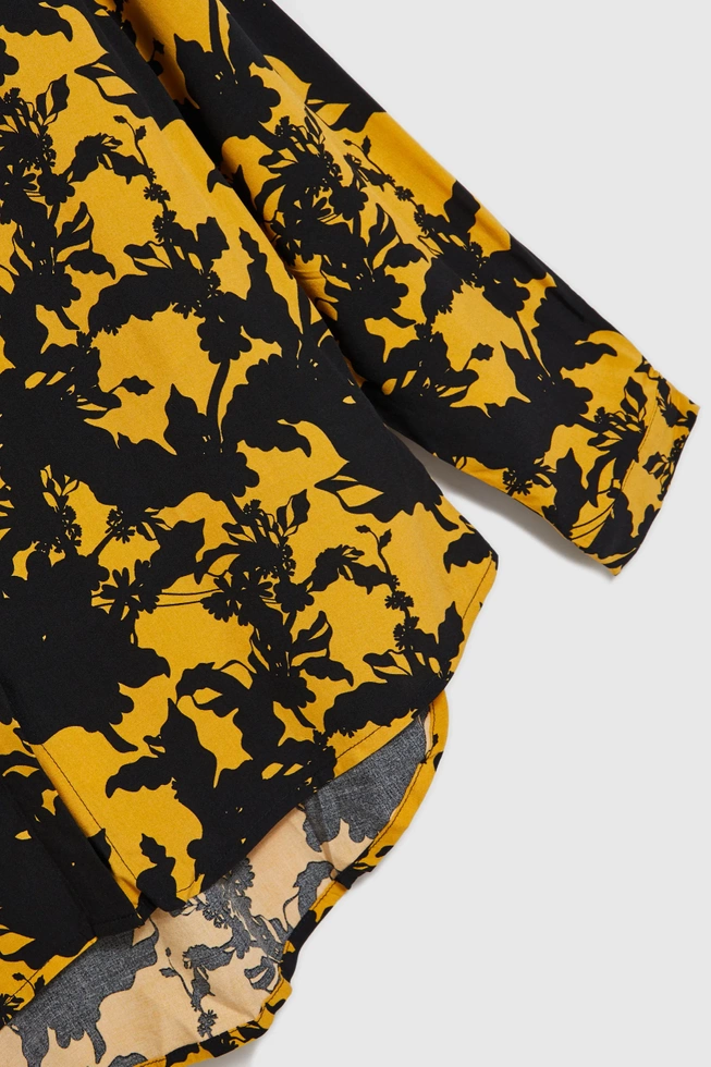 WOMEN'S SHIRT Z-KO-4539 MUSTARD