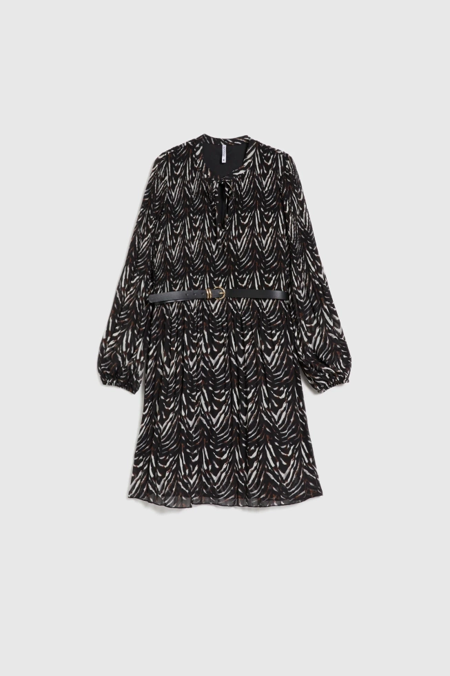 WOMEN'S DRESS Z-SU-4818 BROWN
