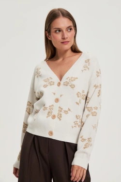 WOMEN'S SWEATER Z-SW-4840 OFF WHITE