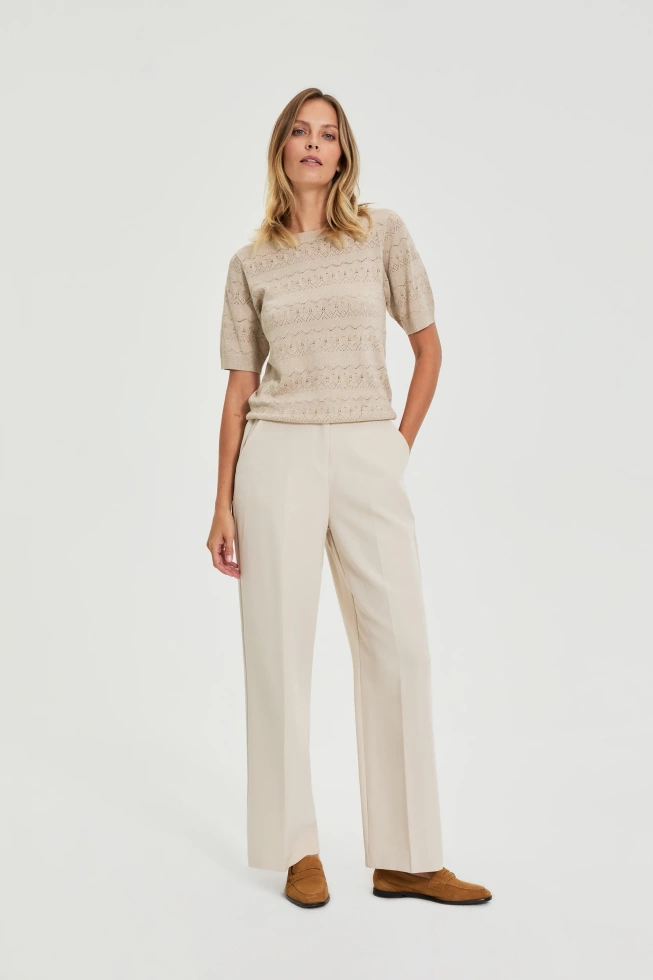 SPODNIE DAMSKIE L-SP-4915 L.BEIGE