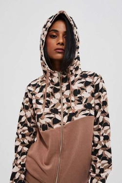 BLUZA Z-BL-3909 COFFEE