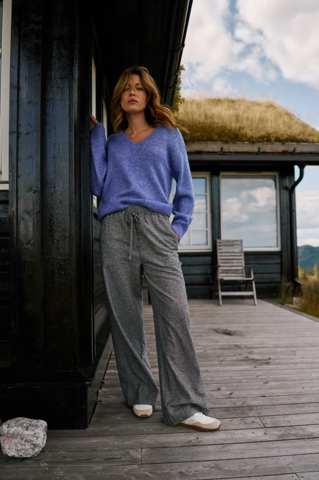 SWETER DAMSKI Z-SW-4878 BLUE MEL