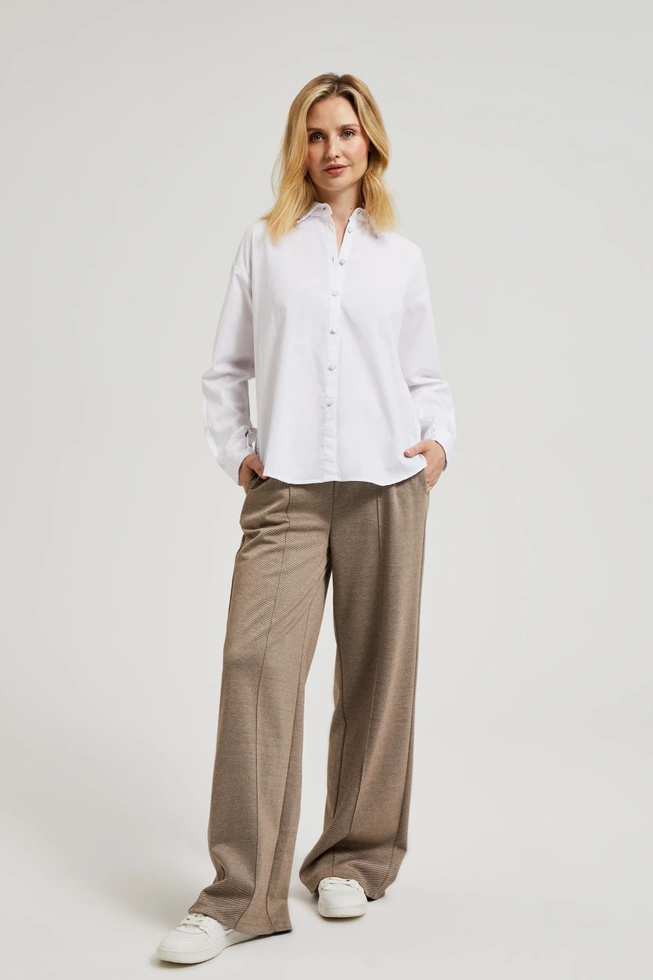 WOMEN'S SHIRT Z-KO-4514 WHITE-set