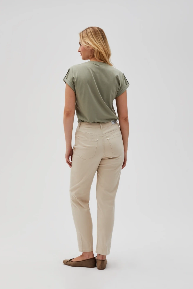 WOMEN'S PANTS L-SP-4612 L.BEIGE-set