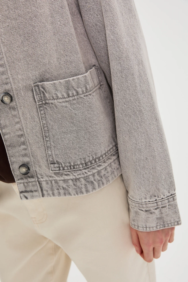 WOMEN'S JACKETS L-KU-4922 L.GREY