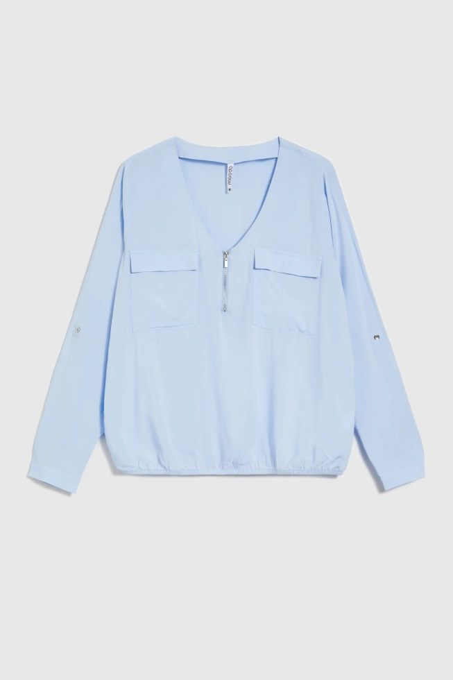 WOMEN'S SHIRT Z-KO-4814 L.BLUE