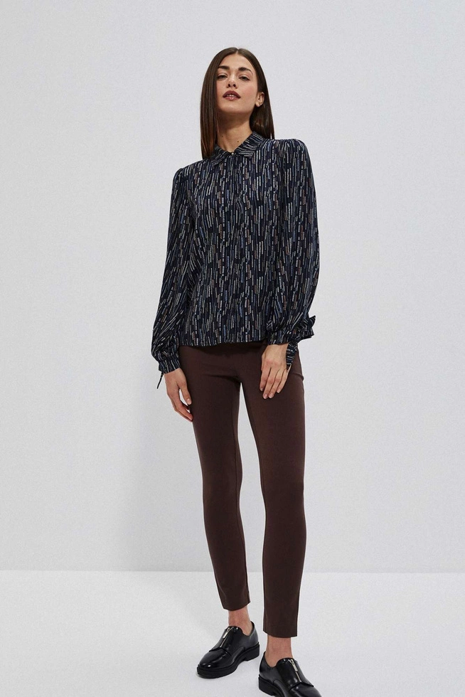 Geometric patterned shirt