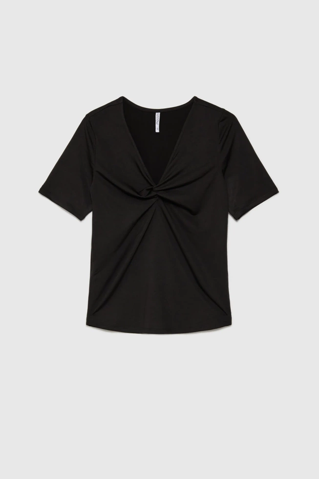 WOMEN'S TSHIRT L-TS-4605 BLACK