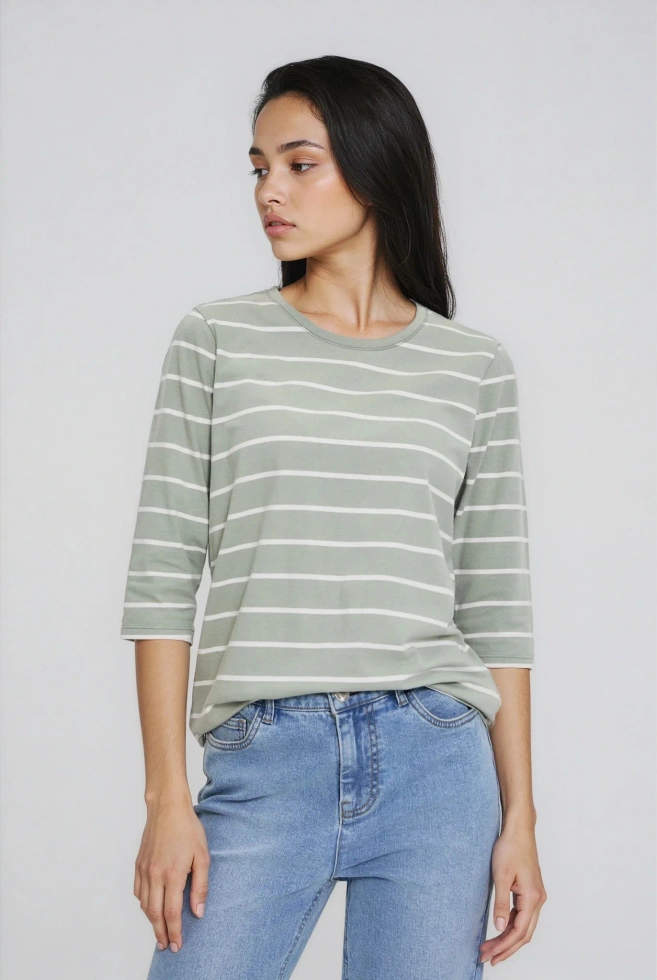 WOMEN'S LONGSLEEVE L-TS-4905 OLIVE-set