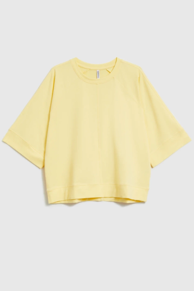 WOMEN'S SWEATSHIRT L-BL-4903 L.YELLOW-set