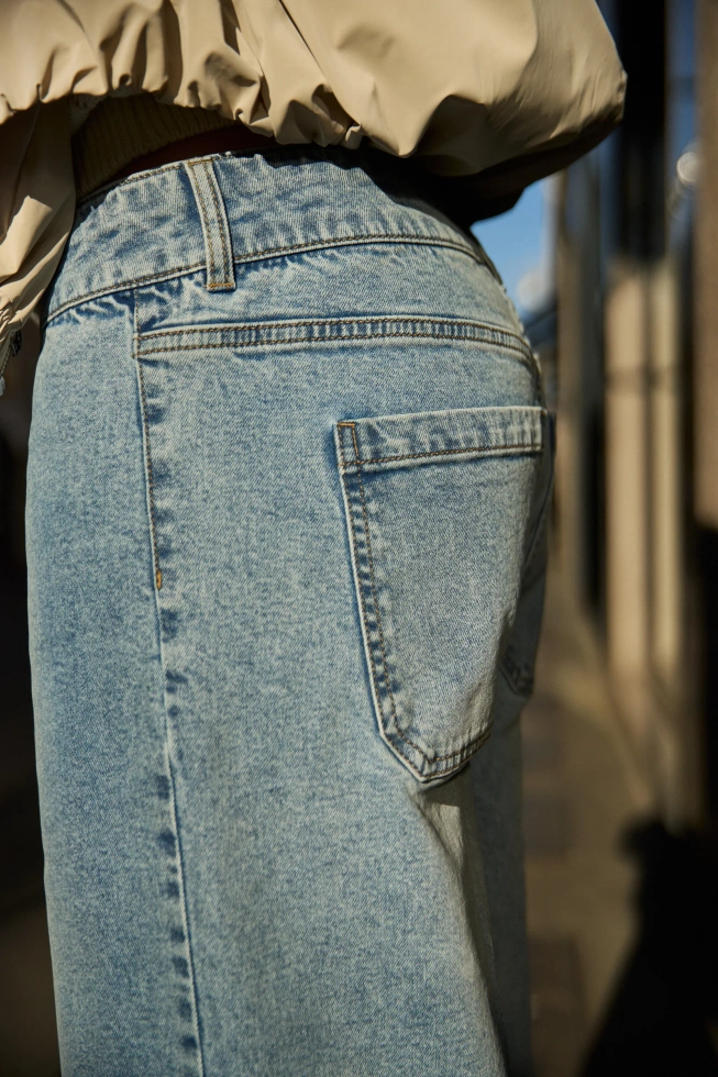 WOMEN'S JEANS L-JE-4907 BLUE