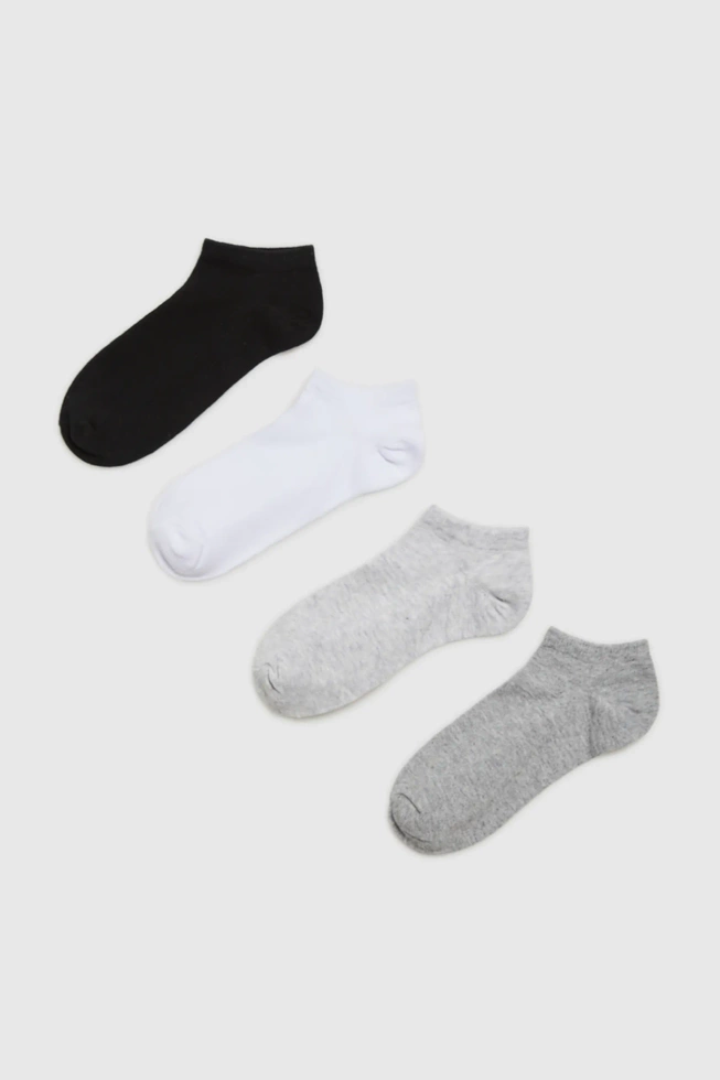 WOMEN'S SOCKS L-SK-4614 BLACK-set