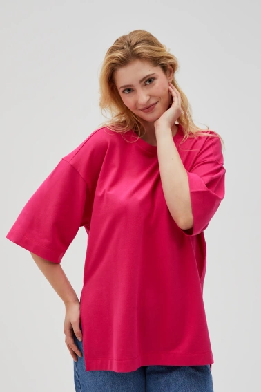 BLUZA DAMSKA L-BL-4602 FUCHSIA