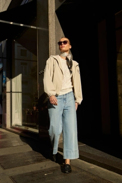 WOMEN'S JEANS L-JE-4907 BLUE