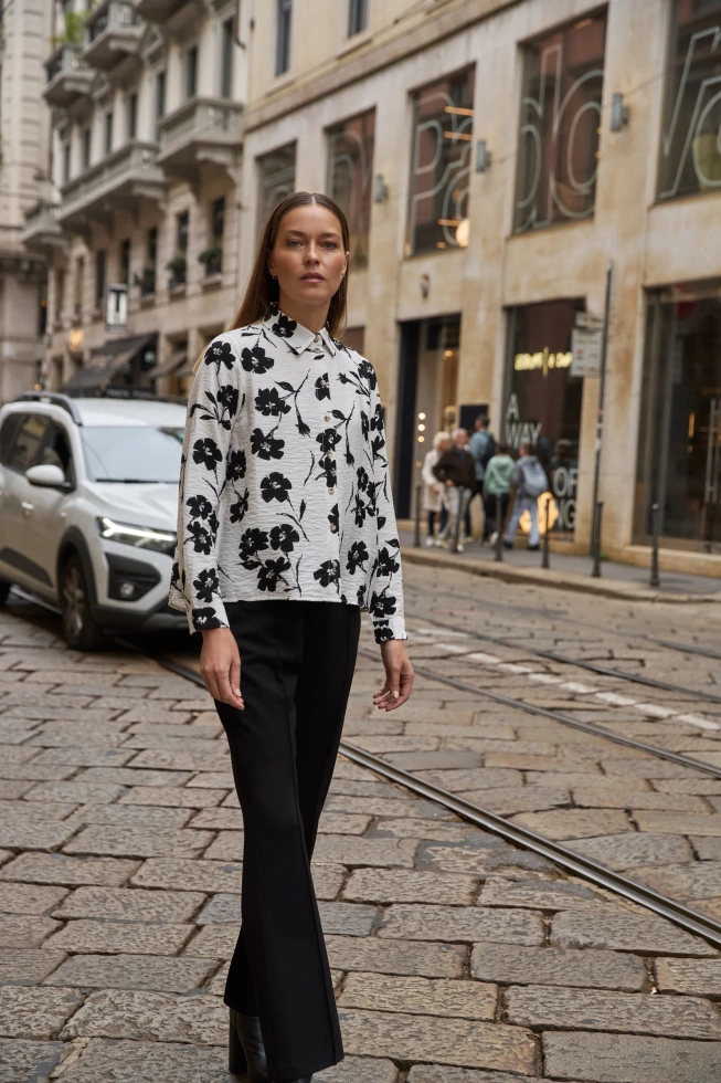 KOSZULA DAMSKA L-KO-4902 OFF WHITE-pakiet